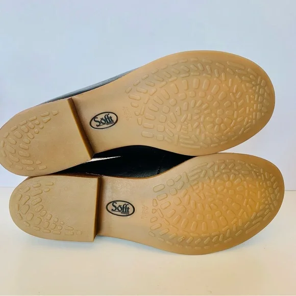 Sofft Mules Naoko Black Leather New in Box Size 10 - Picture 10 of 14